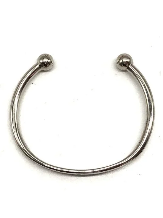 Louis Vuitton Jonk Monogram Bangle Bracelet Accessory Silver - Picture 6 of 10